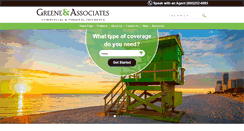 Desktop Screenshot of greeneinsurance.com